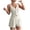 A White, variant on Casual Summer Outfits 2 Piece Matching Clothing Set Women Fashion Casual Solid Color V Neck Sleeveless High Waisted Shorts White S