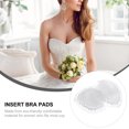 thumbnail image 2 of HAMPPLIES Silicone Bra Pads 1 Pair for Women Invisible Under Clothing Reusable Inserts, 2 of 7