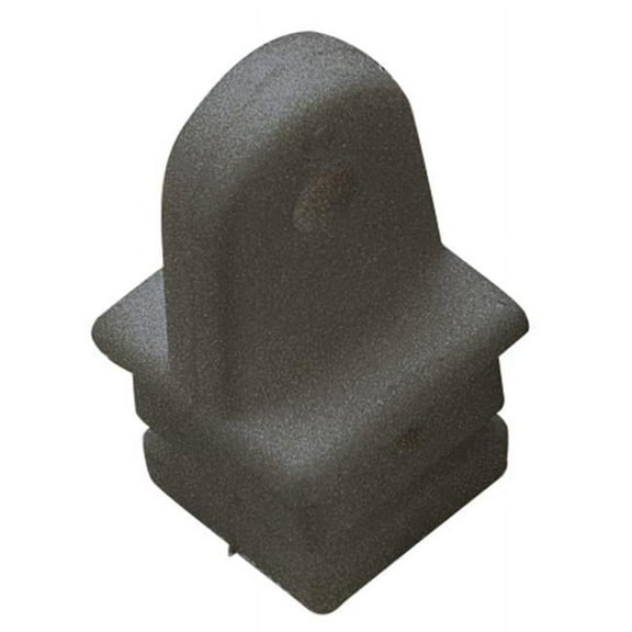 273580-1 1 in. Nylon Square Tube Top Insert, Black