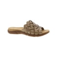 thumbnail image 3 of Easy Spirit Womens Marsha Woven Leather Wedge Sandals, 3 of 3