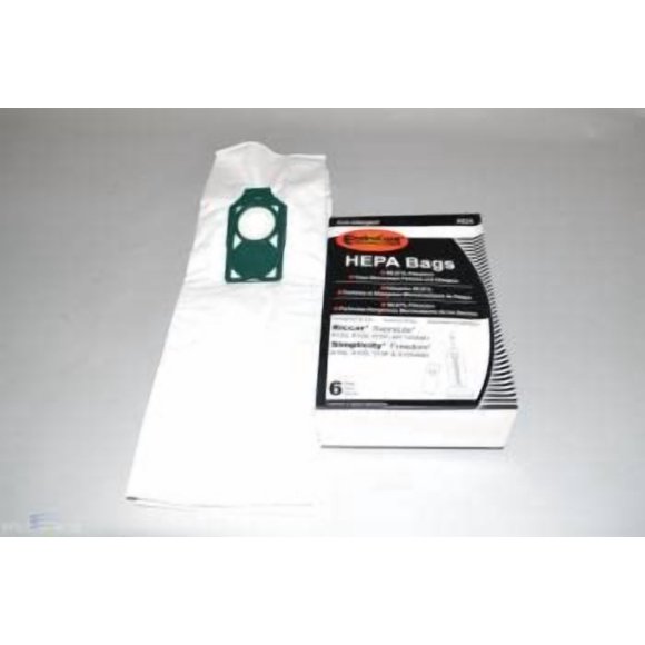 Replacement Part For Simplicity CLH-6, Freedom Type L Clean Max ZM-800 Vacuum Cleaner 6 Bags