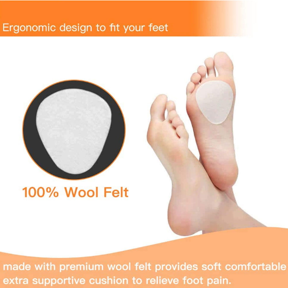 1Pair Gel Metatarsal Pads Ball of Foot Cushion Forefoot Pain Relief Pad HotFBDU 