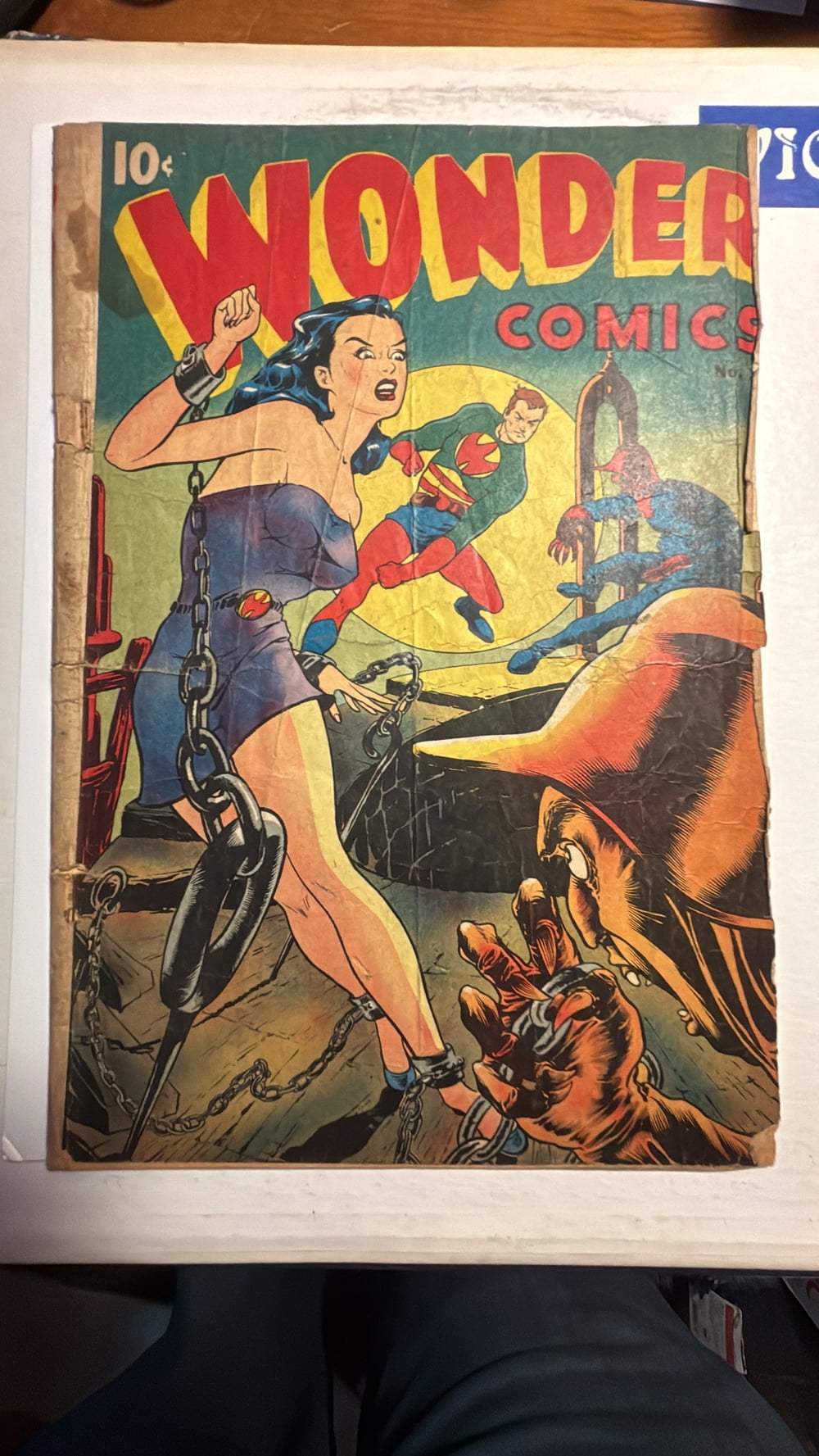 Cover of Wonder Comics #12