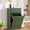 Green, variant on YOCWO Tilt Out Trash Cabinet, 10 Gallon Farmhouse Laundry Hamper Cabinet with 1 Drawers, Hidden Wooden Trash Can Cabinets with Storage Basket for Kitchen, Natural