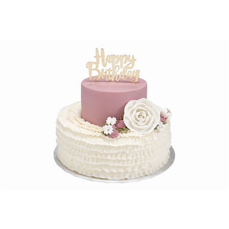 Ruffles & Roses 2 Tier Cake