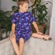 thumbnail image 4 of Balery Skull daisy purple Conjunto de Pijama Infantil de Manga Corta con Estampado – Ropa de Dormir de Algodón Suave-X-Large, 4 of 6
