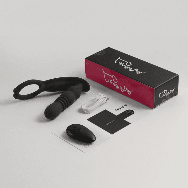 Tracy's Dog Cock Ring Butt Plug, 10 Thrusting & Vibration Modes Male Adult  Toys - Walmart Business Supplies