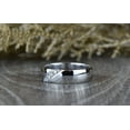 thumbnail image 2 of Oryn Jewelry 14K White Gold Plated Wedding Rings - 0.8 Ct Round Brilliant Cut Moissanite Rings - Women’s Jewelry for Engagement & Wedding - Anniversary Classic Rings - Casual Stacking Ring Band, 2 of 5