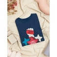 thumbnail image 3 of Memorial Day Clenched Fist 3 Shaped T-Shirt Women -Image by Shutterstock, Female Small, 3 of 4