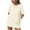 Beige, variant on Staron Women Oversized Crew Neck Short Sleeve Solid Basic Casual Loose Tshirt Top Summer Fashion Round Neck Tee, Beige M