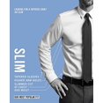 thumbnail image 4 of Calvin Klein Men's Dress Shirts Non Iron Slim Fit Solid, 4 of 6