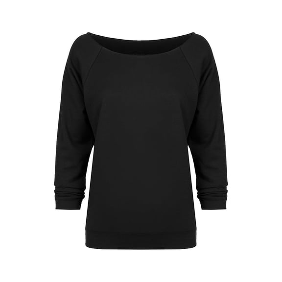 Women's Light Weight French 3/4 Sleeve Raglan Top
