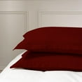 thumbnail image 4 of 1 Piece New Straight Line Pattern Comforter, 800 TC, 100% Egyptian Cotton, King/California King Size Burgundy Solid, 4 of 6