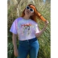 thumbnail image 2 of Just Smile Photographer Girl Tie Dye Spiral Women -Image by Shutterstock, Female XX-Large, 2 of 4