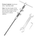 thumbnail image 3 of 1 Set Bracket Press-in Tool Ergonomic Knurled Design Anti-corrosion Anti-deformation Bottom Bracket Remover For Mtb, 3 of 5