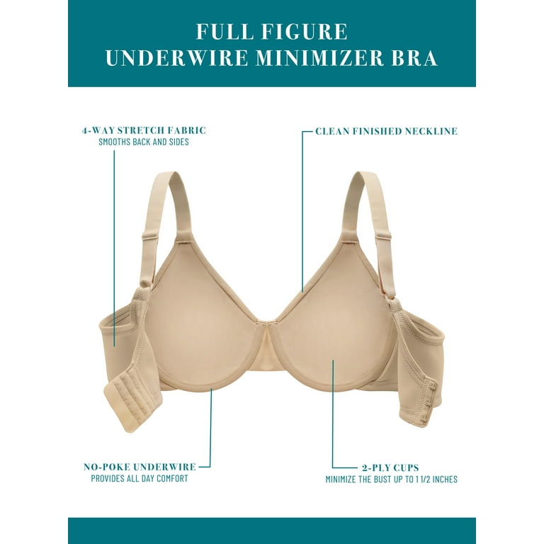 Average Size Figure Types in 34D Bra Size Apricot Smoothing Bras