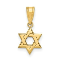 10k Star of David Pendant