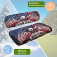 thumbnail image 6 of Yuyamidu American Flag 250 Years Golf Cart Seat Covers Eagle Backrest Cover Bench Seat Cover 4th of July Golf Cart Seat Cushion for Club Car and More 2 Person Seats Golf Carts, 6 of 8