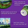 thumbnail image 5 of Wild Horse Birthday Party Supplies Set Plates Napkins Cups Tableware Kit for 16, 5 of 7