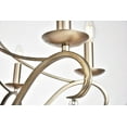 thumbnail image 4 of Elegant Lighting Brinley Collection Chandelier D21 H24.5 Lt:6 Dark Bronze Finish, 4 of 5