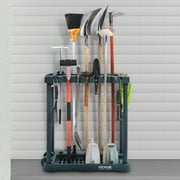 SKYSHALO Garden Tool Storage Rack Garage Organizer 10 Slots Yard Broom Mop Holder