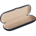 thumbnail image 4 of Hard Shell Eyeglass Case Clamshell for Small Frames, Reading Glasses for Women Men Eyeglasses, Metallic Matte Blue, 4 of 6