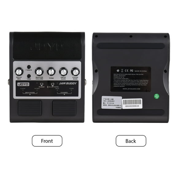Amp Effects Pedal,Battery Support Dual Pedal 2x4w Dual Channel Dual Pedal With 2x4w Portable Outdoors Amp Pedal Built-in Battery Pedal Outdoors Built-in Amp 2x4w With Built-in Support Bt