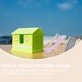 thumbnail image 2 of Miangastore Navy Blue Deck Chair Model Miniature Folding 2Pcs 4.3X2.2X2.2in, 2 of 8