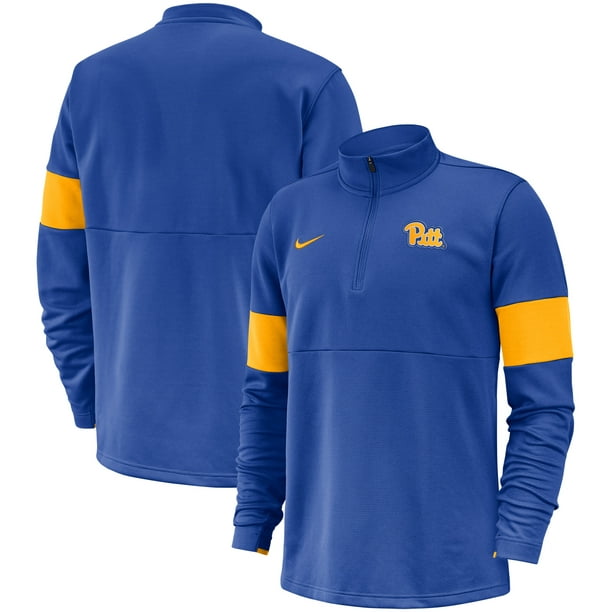 Pitt Panthers Nike 2019 Coaches Sideline Performance Half-Zip Pullover ...