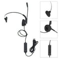 thumbnail image 4 of Business Headset, Customer Service Headset Noise Cancelling  For Telemarketing, 4 of 8