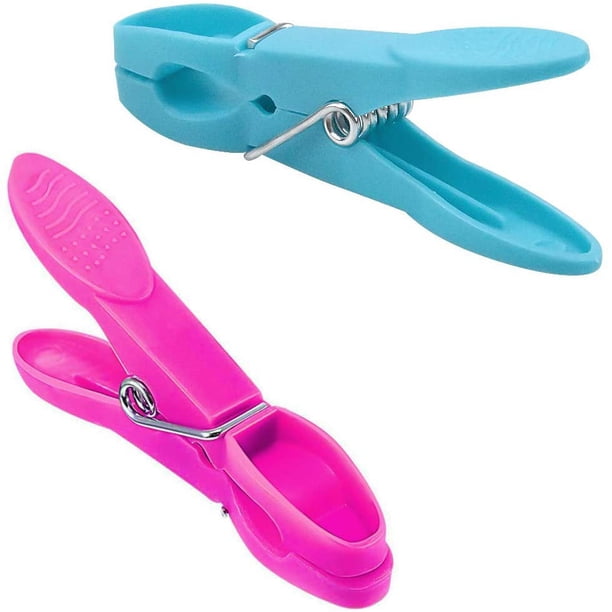 48 Pinzas Para La Ropa De Colores – Con 2 Cestas, Resistentes Al Viento
