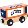 thumbnail image 2 of MasterPieces Wood Train Box Car - MLB Houston Astros, 2 of 4