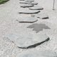 thumbnail image 1 of KAKOWELY Iron Outdoor Stepping Stones Garden Walkway Decorative Grey Maple Leaf Pattern, 1 of 6