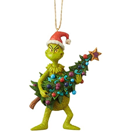 UPC 028399133970 product image for Dr. Seuss The Grinch Holding Tree Holiday Ornament | upcitemdb.com