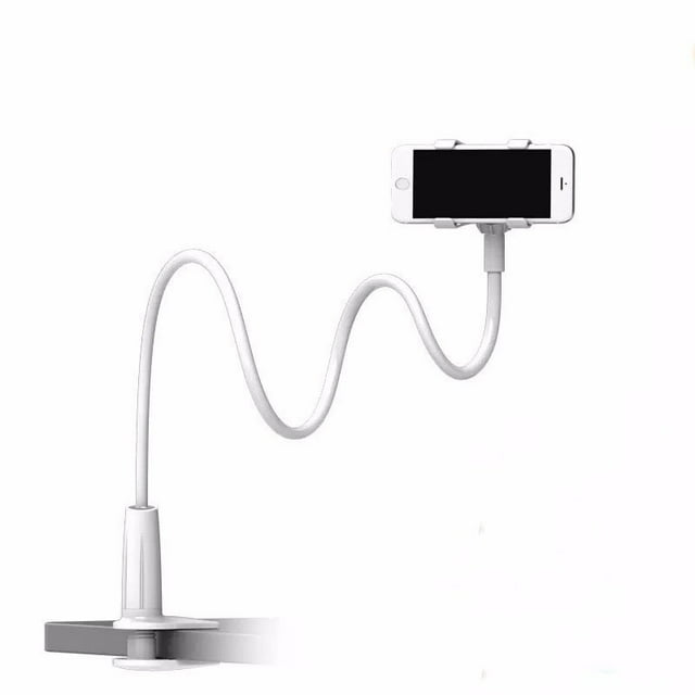 Gooseneck Tablet Holder Tablet Stand: Flexible Arm Clip Tablet Mount Compatible with iPad Mini Pro Air, Switch, Galaxy Tabs, More 4.7-10.5" Devices