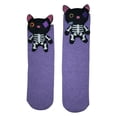 thumbnail image 4 of Calcetines con forma de animales,Calcetines con forma de animales Calcetines de casa de animales,Calcetines navideños de invierno,calcetines cálidos y bonitos Gato negro, 4 of 8
