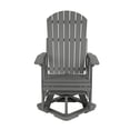 thumbnail image 6 of Mosbrisa HIPS Swivel Patio Glider, Poly Lumber All-Weather Resistant Outdoor Chair, Navy Blue, 6 of 7