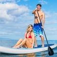 thumbnail image 1 of Tabla Hinchable Paddle Board Surf Costway 305x76x15cm Incluye Mochila Bomba Línea de Seguridad y Kit de Reparación, 1 of 10