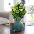 thumbnail image 2 of Artificial Daisy Bouquet,Realistic Silk Faux Daisy Bush with Bendable Stems,Fake Wildflowers for Indoor Outdoor Decor,Low Maintenance Greenery for Wedding Centerpieces,Home Living Room, 2 of 4
