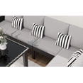 thumbnail image 4 of LIVITOPIA 7 Piece Patio Furniture Set PE Rattan Outdoor Dining Set Sectional Sofa Couch with Table Patio Conversation Set in Gray, 4 of 8