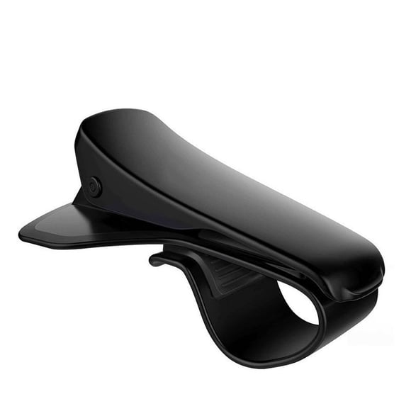 Pince de Tableau de Bord - Universelle - Support Universel pour Téléphone Intelligent de Voiture pour Tableau de Bord pour Tous les Téléphones - iPhone, Samsung, Xiaomi, Oppo, Wiko - Assemblage Rapide (Noir)