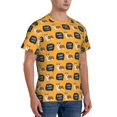 thumbnail image 2 of Bixox Men's Corgi Printed Short Sleeve Skinny Athletic T-Shirt, 2 of 6