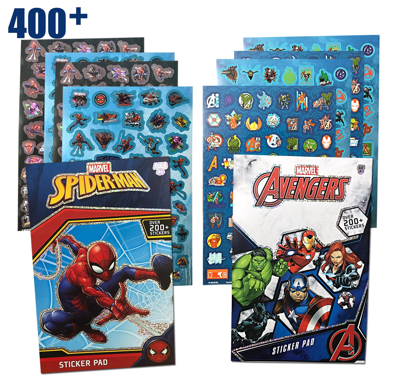 Marvel Spiderman Sticker Set 