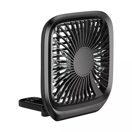 

USB Desk Fans Plug in Cooling Fan Strong Wind Speed Adjustable Mini Personal Fan Table Fan Clip on Fan Foldable Small Car Back Seat Computer Powerful for Home Office Car Outdoor Travel