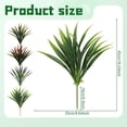 thumbnail image 3 of Fake Ferns, Faux Outdoor Plants UV Resistant, Real Touch Fake Plants, Faux Orchid Stems for Pot or Vase, Artificial Plants Outdoor Indoor for Garden Porch Home Farmhouse Decoration, Green, 3 of 9
