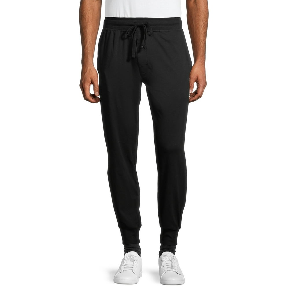 thin jersey joggers