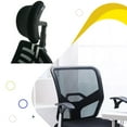 thumbnail image 2 of tssuouriy Adjustable Headrest For Office Chair Relaxing Support And Executive Chair Headrest black 3.0, 2 of 6
