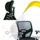 thumbnail image 3 of Yuarrent Soporte de cuello giratorio para silla giratoria ergonómica, tela transpirable, fácil de instalar, plástico Conjuntos de muebles de dormitorio negro 2.6, 3 of 6