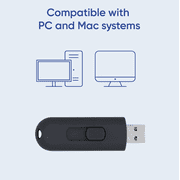 onn 64 GB USB 2.0 Flash Drive
