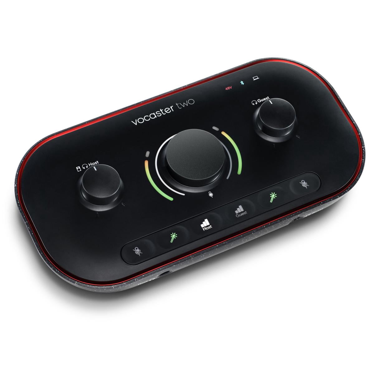 Focusrite Vocaster Two Studio Ultimate Podcasting Kit with Vocaster DM14v Microphone and HP60v Headphones